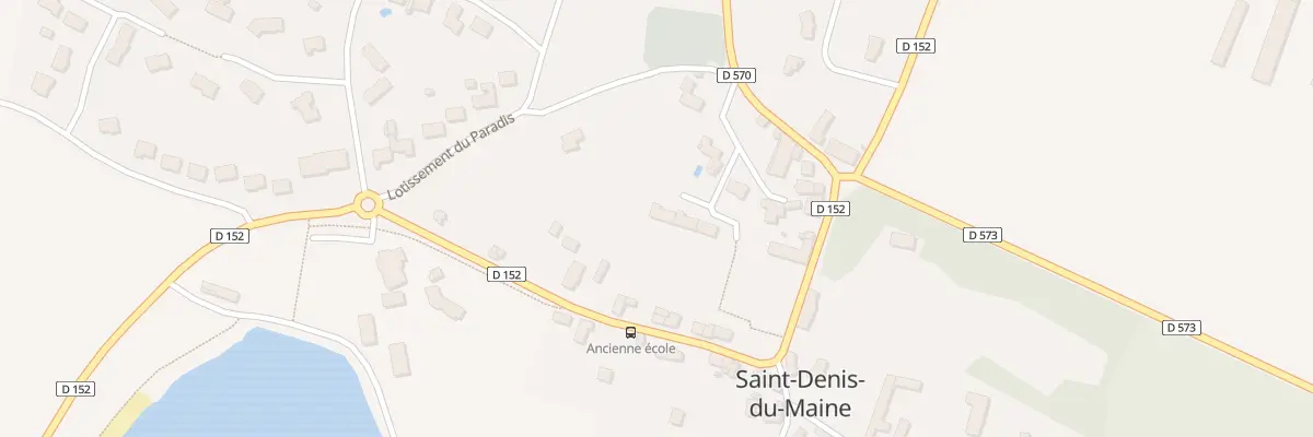 Plan du 5 Imp de la Grange à Saint-Denis-du-Maine
