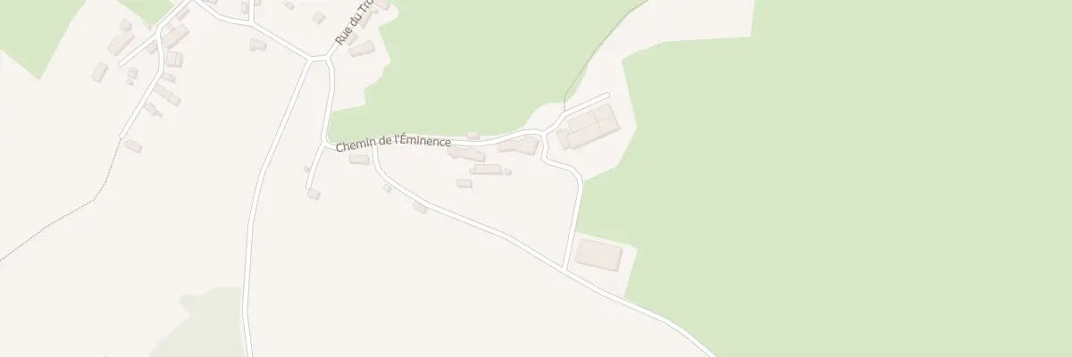 Plan du 1 Che de l’Éminence à La Villette