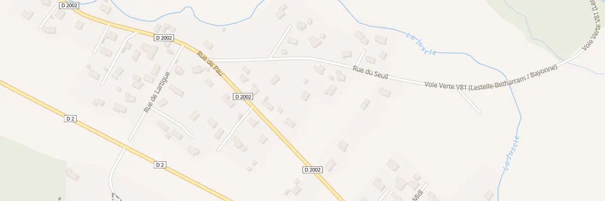 Plan du 34 Rue de Pau à Tarsacq