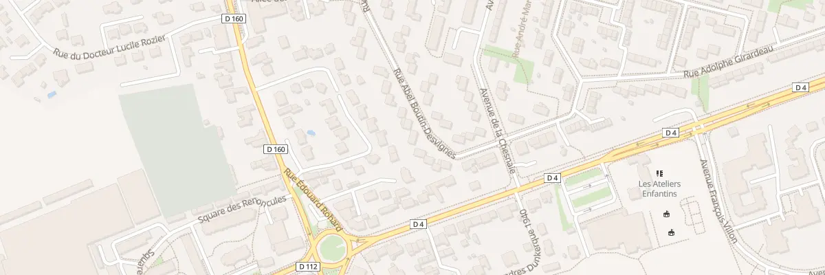 Plan du 11 Rue Abel Boutin-Desvignes aux Ponts-de-Cé