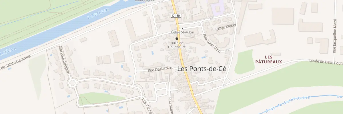 Plan du 43B Rue Victor Hugo aux Ponts-de-Cé
