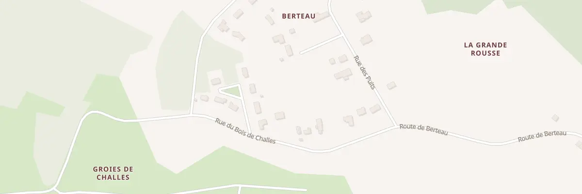 Plan du 16 Rue du Bois de Challes à Avy