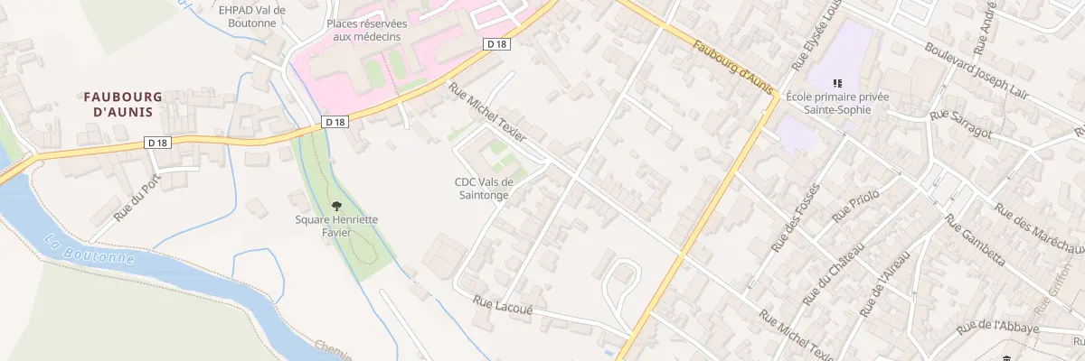 Plan du 53 Rue Michel Texier à Saint-Jean-d’Angély