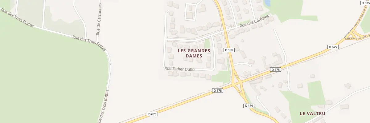 Plan du 12 Rue Esther Duflo à Grainville-sur-Odon