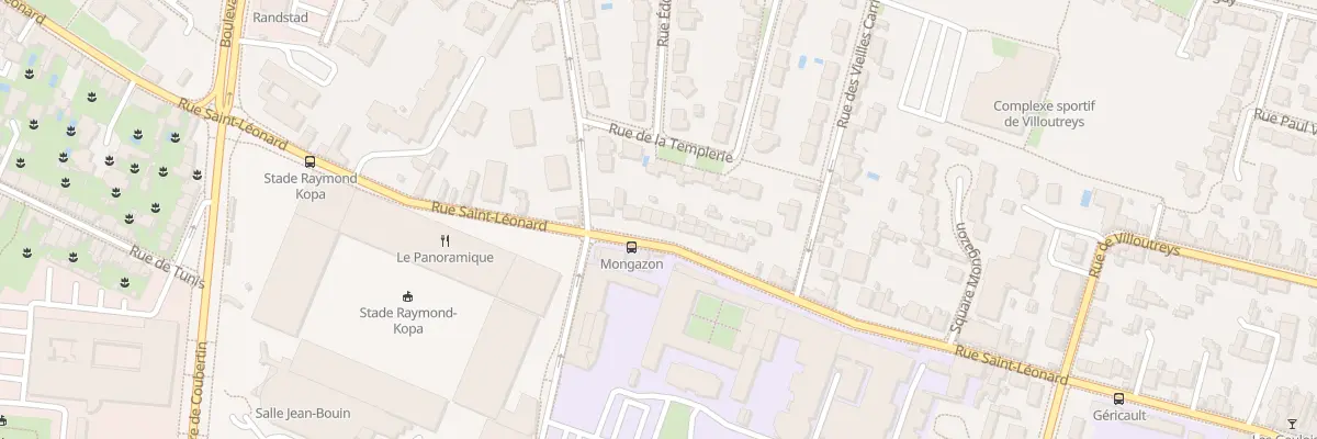 Plan du 251 Rue St Leonard à Angers