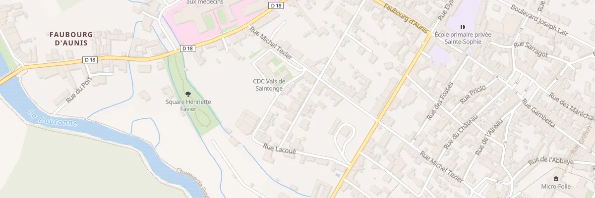Plan du 34 Rue Pépin d’Aquitaine à Saint-Jean-d’Angély