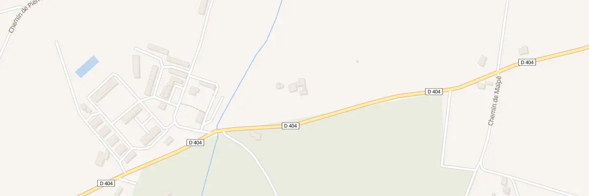 Plan du 912 Rte de Haut-Mauco à Benquet