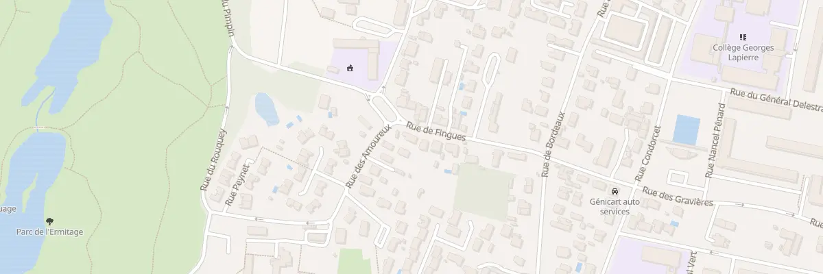 Plan du 5 Rue Fingues à Lormont