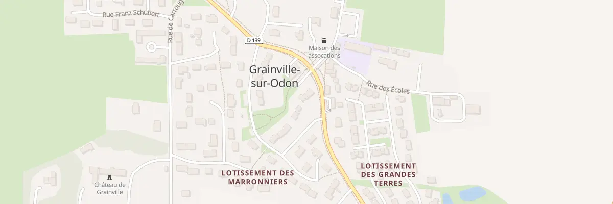 Plan du 23 Rue des Tilleuls à Grainville-sur-Odon