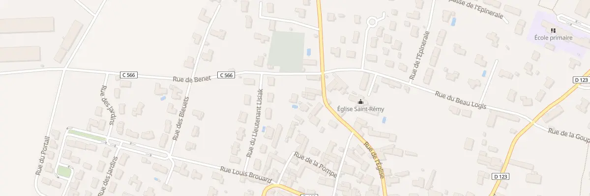 Plan du 15 Rue de l’Eglise à Saint-Rémy