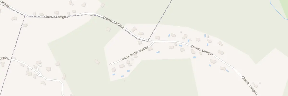 Plan du 5162 Lartigau à Cescau