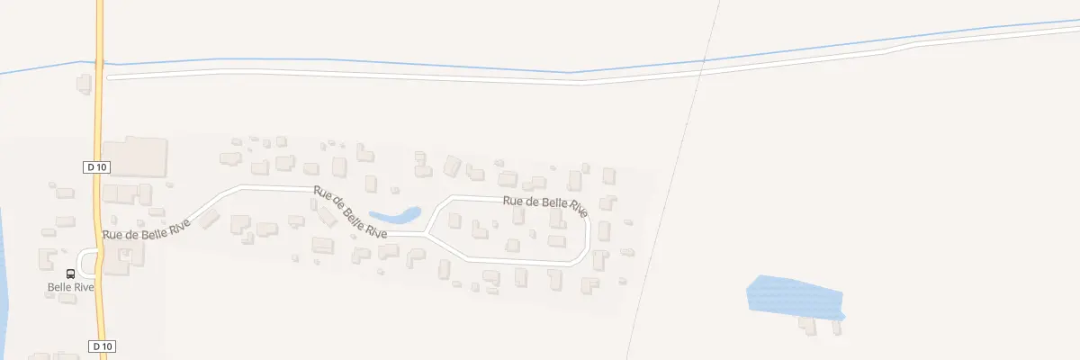Plan du 27 Rue de Belle Rive à Saint-Louis-de-Montferrand