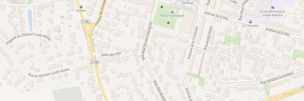 Plan du 34 Rue Abel Boutin-Desvignes aux Ponts-de-Cé