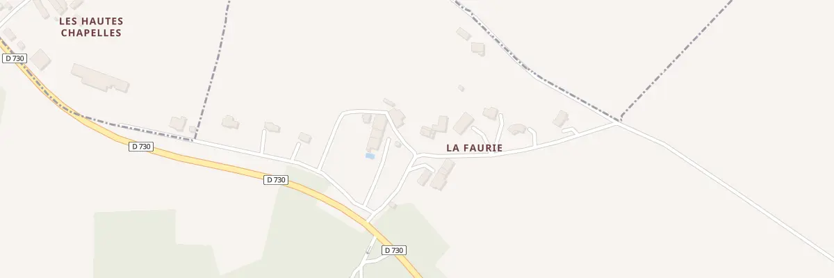 Plan du 9 La Faurie à Soubran