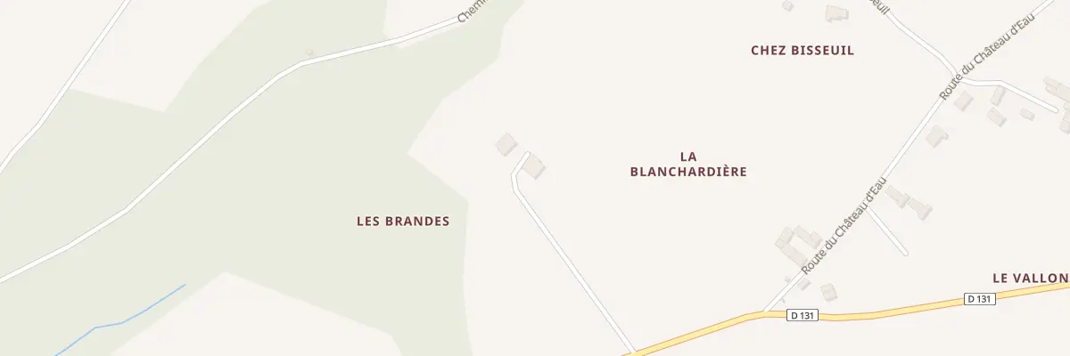 Plan du 16 Chem des Brandes à La Chapelle-des-Pots