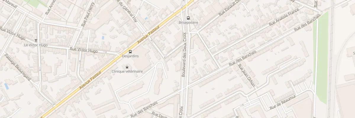 Plan du 12 Rue Léon Thuleau à Angers