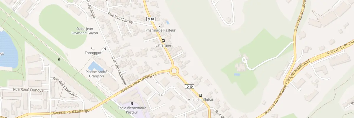 Plan du 45 Av Pasteur à Floirac