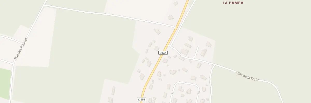 Plan du 309 Av d’Albret à Cère