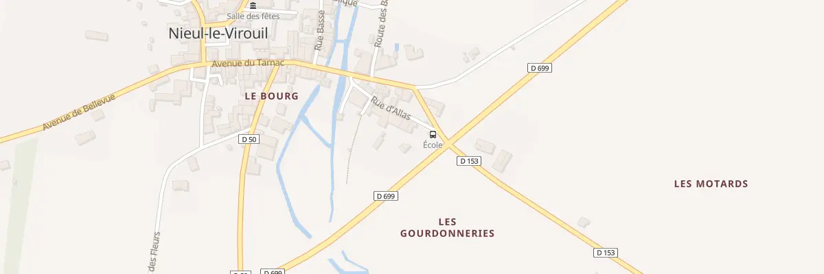 Plan du 16 Rue d’Allas à Nieul-le-Virouil