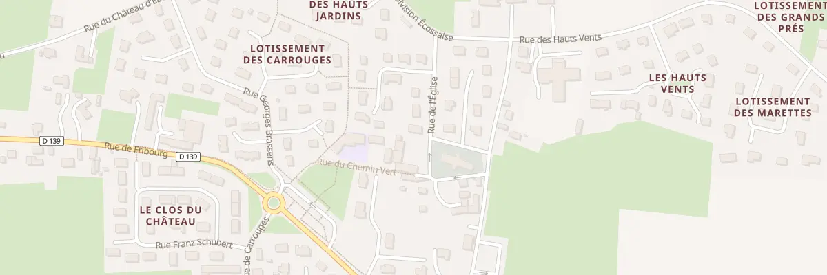 Plan du 5164 Rue de l’Église à Grainville-sur-Odon