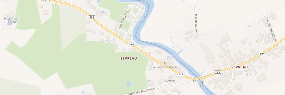 Plan du 46 Av du Marais Poitevin à Magné