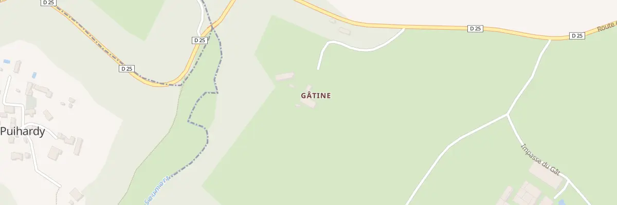 Plan du 1 Imp de Gâtine à Fenioux