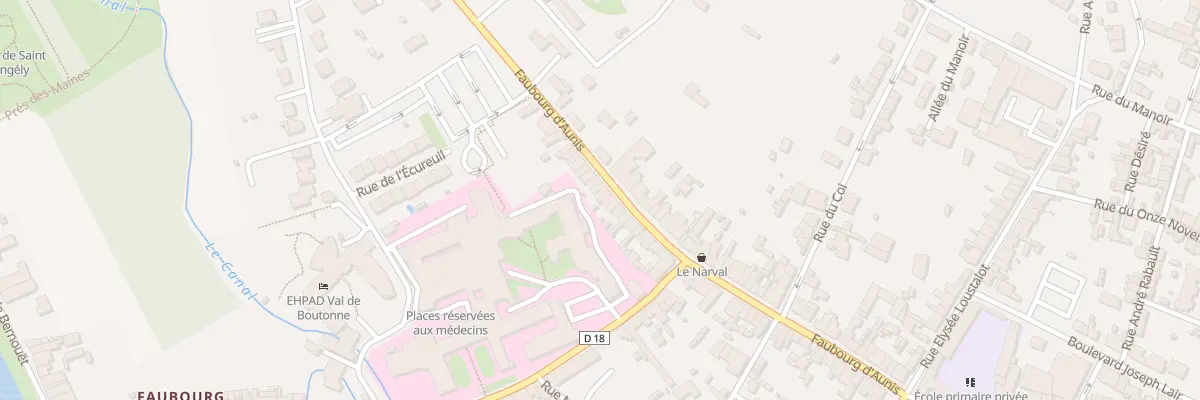 Plan du 69 Fg d’Aunis à Saint-Jean-d’Angély