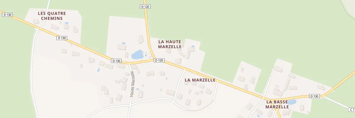 Plan du 5121 La Marzelle à Soulaines-sur-Aubance