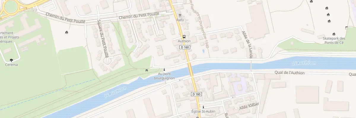 Plan du 1 Rue David d’Angers aux Ponts-de-Cé