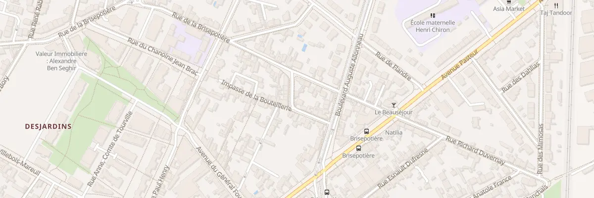 Plan du 71 Rue de la Brisepotière à Angers