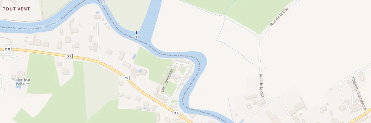 Plan du 5287 Les Cénobites à Magné