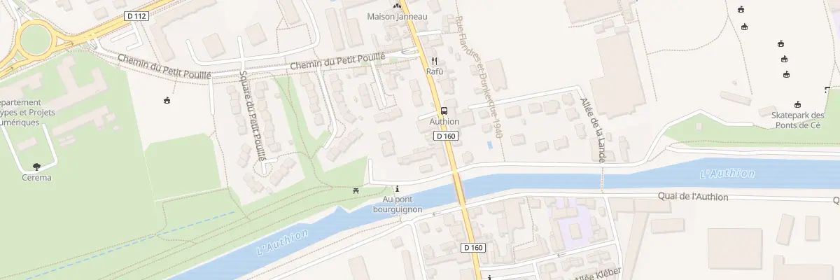 Plan du 5 Rue David d’Angers aux Ponts-de-Cé