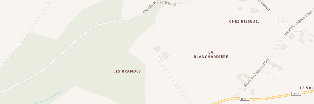 Plan du 21 Che des Brandes à La Chapelle-des-Pots