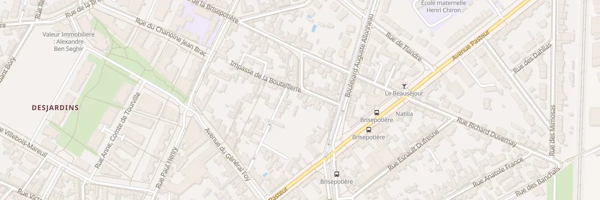 Plan du 54 Rue de la Brisepotière à Angers