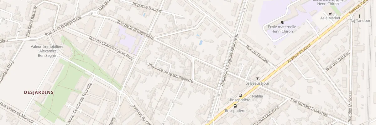 Plan du 48 Rue de la Brisepotière à Angers