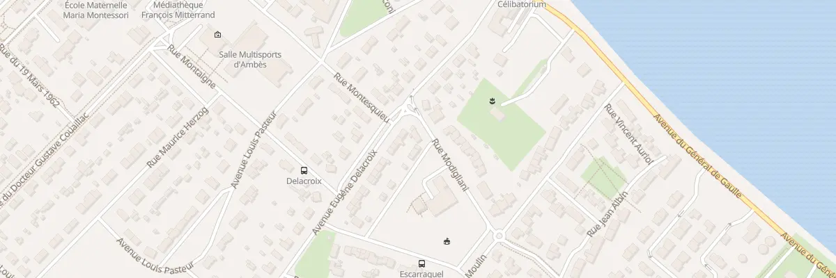 Plan du 2 Rue Modigliani à Ambès