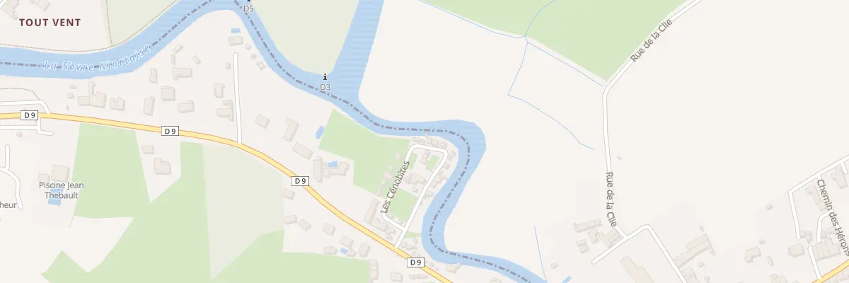 Plan du 5467 Les Cénobites à Magné