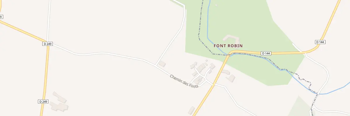 Plan du 8 Che des Fonts à Fléac-sur-Seugne