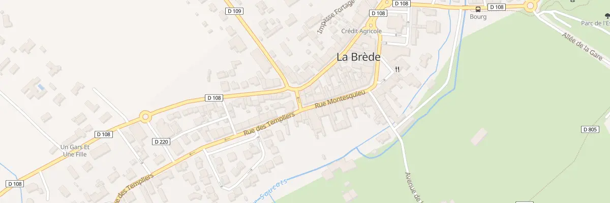 Plan du 34C Rue Latapie à La Brède