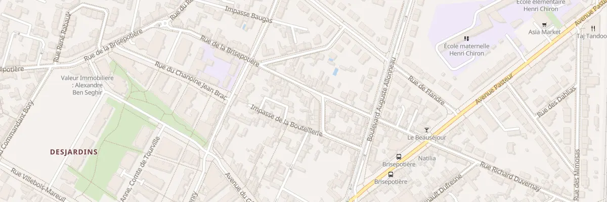 Plan du 44B Rue de la Brisepotière à Angers