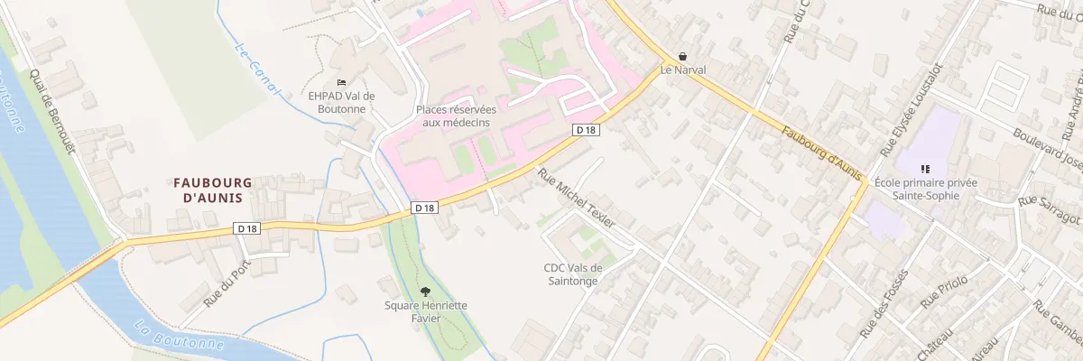 Plan du 59 Rue Michel Texier à Saint-Jean-d’Angély