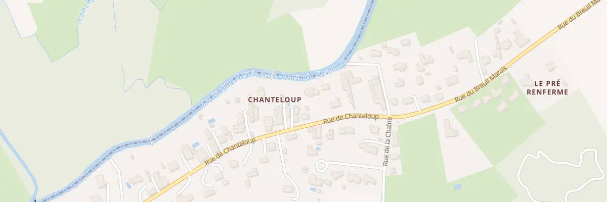 Plan du 5190 Chanteloup à Bessines