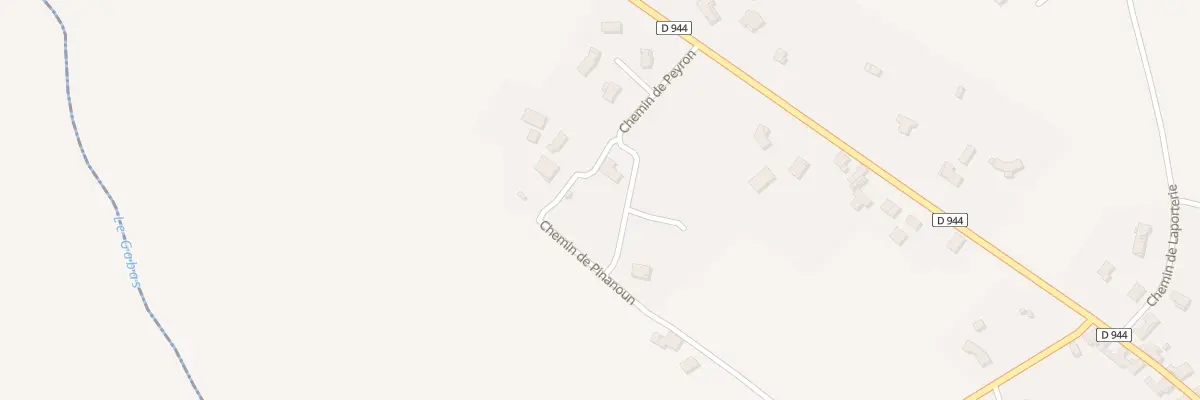 Plan du 54 Plaine d’Ayros à Coudures