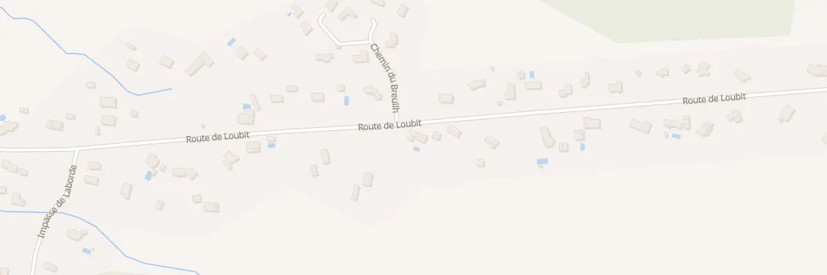 Plan du 789 Rte de Loubit à Uchacq-et-Parentis