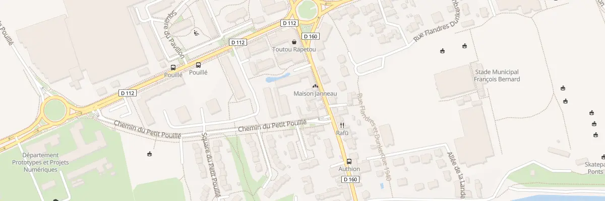 Plan du 17 Rue David d’Angers aux Ponts-de-Cé