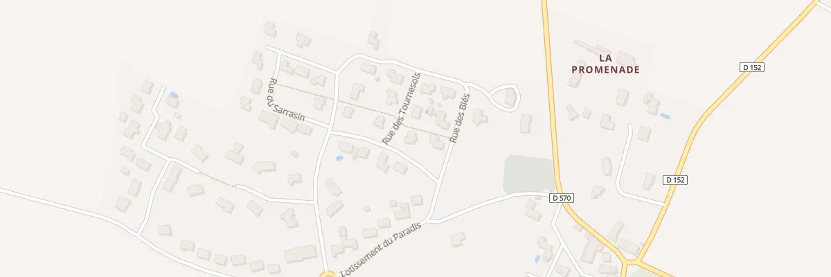 Plan du 3 Rue des Tournesols à Saint-Denis-du-Maine