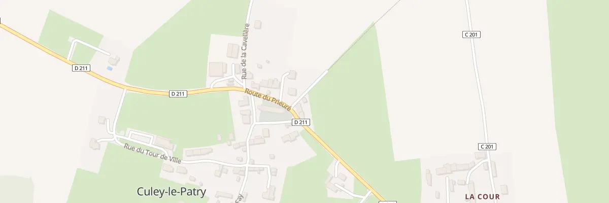 Plan du 81 Rte du Prieuré à Culey-le-Patry