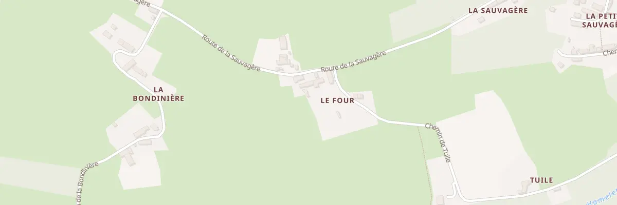 Plan du 2 Rte de la Sauvagère à Saint-Lambert