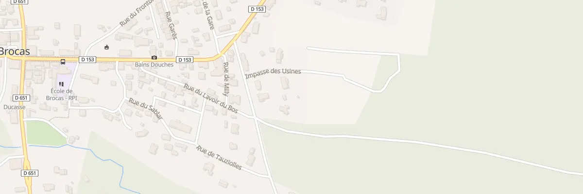 Plan du 54 Imp des Usines à Brocas