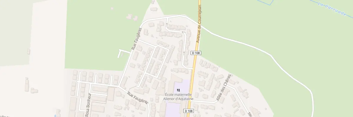 Plan du 12 Rue des Prairies à Cadaujac